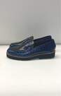 Girotti Milano Blue Slip-On Dress Shoe Men 8 image number 3