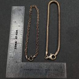 Bundle of 5 Sterling Silver Bracelets alternative image