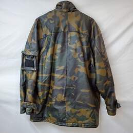 M. Julian Wilsons The Leather Experts Men's Camouflage Leather Jacket Size M alternative image