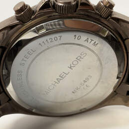 Michael Kors MK5493 Brown Stainless Steel Chronograph Quartz Wristwatch alternative image
