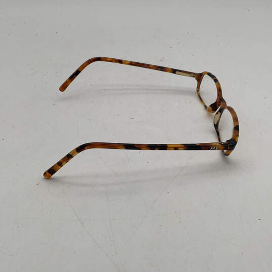 Womens RL 6017 5031 Black Brown Tortoise Clear Lens Full Rim Eyeglasses image number 3