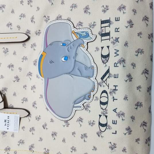 Buy the Coach x Disney 'Dumbo' Beige Large Canvas Tote Bag NWT w/ Dustbag &  COA | GoodwillFinds