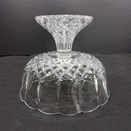 Bundle of Crystal Ice Bucket With Handle, Candy Dish, And Ashtray image number 5