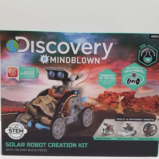 Lot of 2 Discovery Kids Mindblown STEM 12-in-1 Solar Robot 190-Piece Creation Kit image number 3