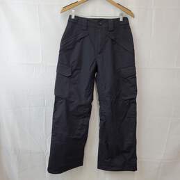 The North Face Men's Black Flannel Lined Snow Pants Size S