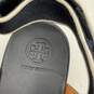 Tory Burch Womens Blue Open Toe Dual Grip Strappy Sandals Size 9.5M image number 4