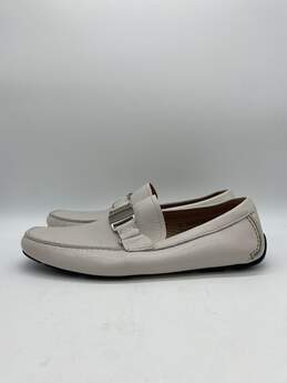 Salvatore Ferragamo White Loafer Dress Shoe Men 10 alternative image