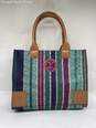 Tory Burch Womens Multicolor Shoulder Tote Bag Medium Size image number 3