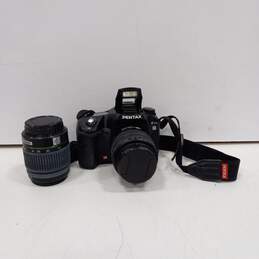 Pentax SR K10D 1:3.5-5.6 18-55mm AL Digital Camera with Extra Lens & Strap