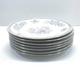 International Porcelain Kensington China Gardena Dinner Plates 6Pc Set