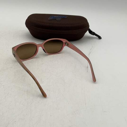 Michael Kors Womens Crossbody Bag Maui Jim Beige Gray w/ Brown Pink Sunglasses image number 9
