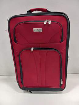 Red Protege Small Softshell Suitcase
