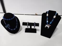 5 Piece Dark Blue Jewelry Bundle