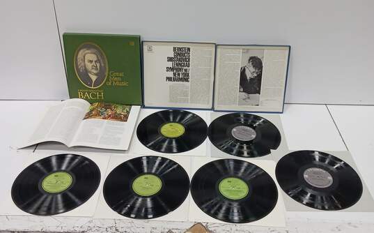 Bundle of 5 Assorted Classical Music Record Albums image number 3