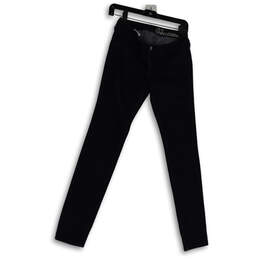 Womens Black Dark Wash Pockets Skinny Leg The 55 Denim Legging Jeans Size 5