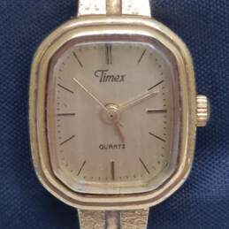 Timex 16mm Bracelet Style Gold Tone Stainless Steel Watch alternative image