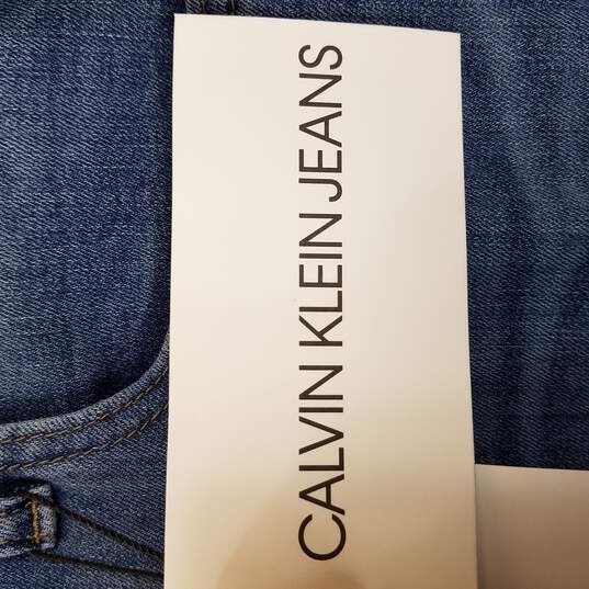 Calvin Klein Blue Denim Purse