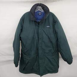Patagonia Men's Green Insulated Coat Size M