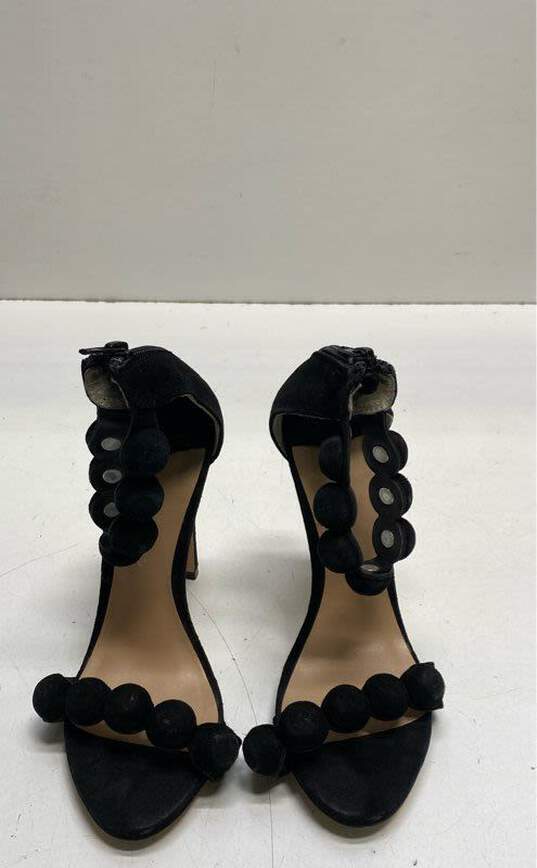 Tony Bianco Black Suede Sandal Pump Heels Shoes Size 5.5 B image number 5