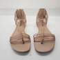Jennifer Lopez Women's Farrah Metallic Bronze Strappy Sandals Size 9 image number 2