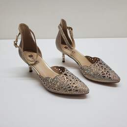 Idifu Women's Shoes Heels Gold Size 6