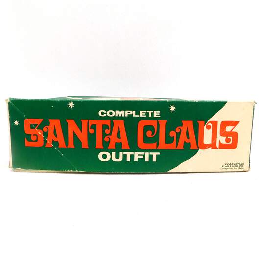 Vintage Santa Claus Outfit Costume Incomplete IOB by Collegeville image number 10