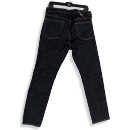 NWT Gap Mens Blue Denim Dark Wash 5-Pocket Design Skinny Leg Jeans Size 33/30 alternative image