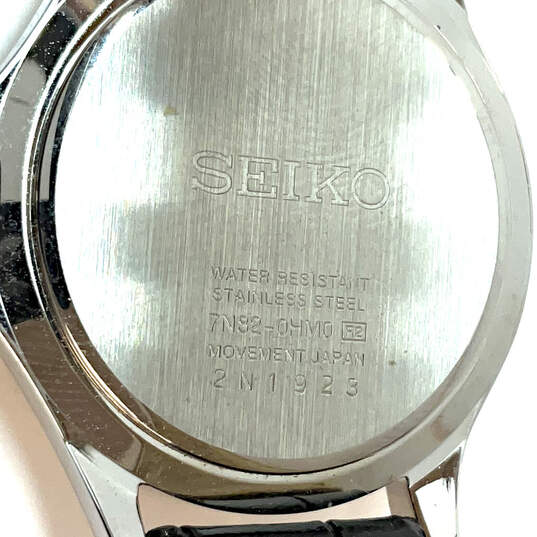 Designer Seiko Two-Tone Adjustable Strap Round Dial Analog Wristwatch image number 5