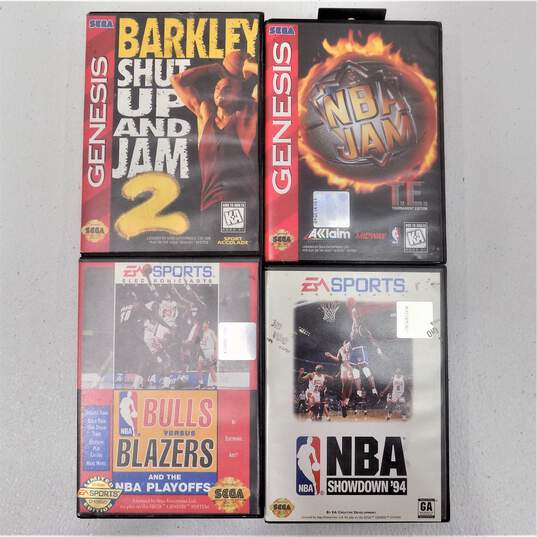 20 Sega Genesis Sports Games in Cases Mike Ditka Power Football NBA Action 94 image number 3