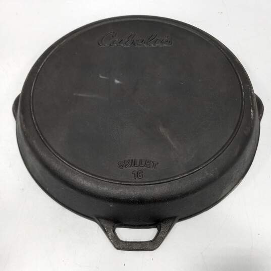 Cabela's 16 Cast Iron Skillet