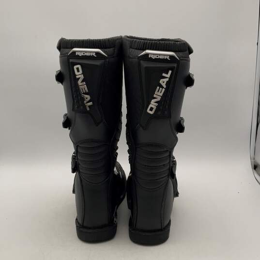 Oneal Mens Black Mid Calf Round Toe Skiing Boots Size 12 image number 6