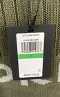NWT DKNY Mens Military Green Cotton Knit Long Sleeve Pullover Sweater Size L image number 3