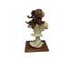 Vintage Giuseppe Armani Figurine Female Bust Secret Love Capodimonte 1989 Italy image number 4