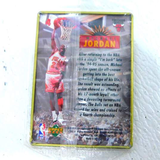 Upper Deck Michael Jordan 5 All-Metal Collector Cards image number 7