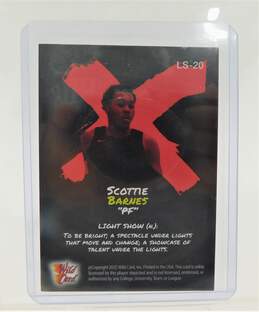 2022 Scottie Barnes Wild Card Alumination Rookie Light Show Raptors alternative image