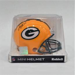 Green Bay Packers Adrian Amos Signed Mini Helmet w/ COA