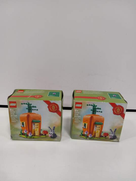 Bundle of 2 Limited Edition Lego Building Block Toys Sealed In Box image number 1