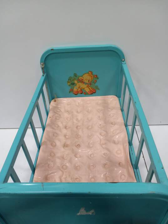 Vintage Amsco Doll-E-Crib Doll Bed image number 3