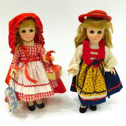 VTG Effanbee Doll Corp International Poland & Little Red Riding Hood Doll Bundle