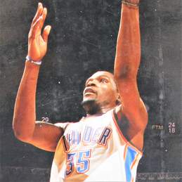 2012 Kevin Durant Panini Math Hoops 5x7 Basketball Card OKC Thunder alternative image