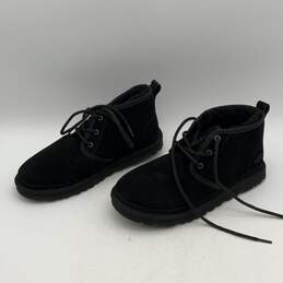 Ugg Womens NEUMEL 1094269 Black Round Toe Low Top Lace-Up Chukka Boots Size 10 alternative image