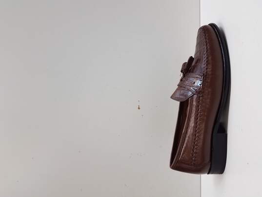 Florsheim Men's Leather Tassel Loafer Slip On Size 9.5 image number 1