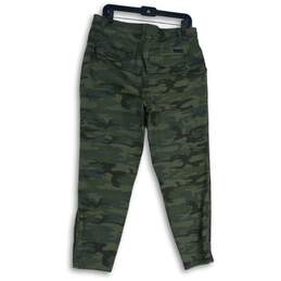 NWT Social Standard by Sanctuary Womens Logan Green Camouflage Ankle Pants 14 alternative image