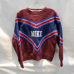 Nike Fleece Pullover Crewneck Sweater Size M