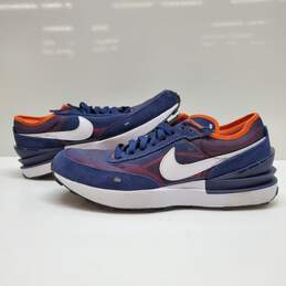 2021 NIKE WAFFLE ONE (GS BOYS) DC0481-401 NVY/ORG SIZE 6.5Y