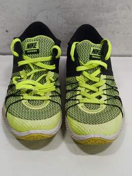 Nike Men's Black/Volt Green Training Shoes 844803-008 Size 10
