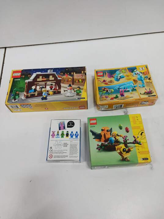 Bundle Of 4 Lego Creator Sets 40639 31128 40602 & Mystery MinifIgure Puzzle IOBs image number 2