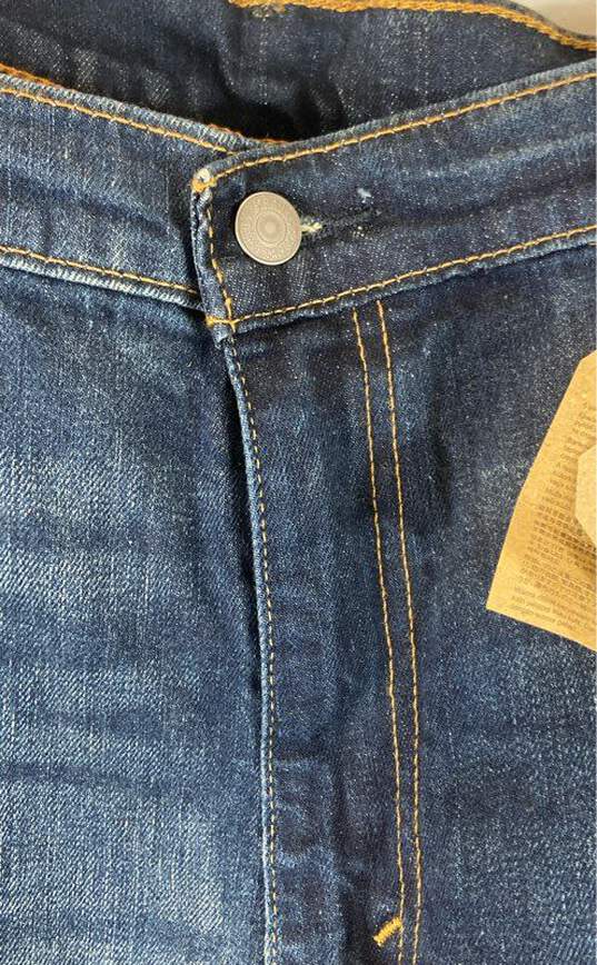 Levi's Blue Loose Straight Jeans- Size 38 x 32 NWT image number 2
