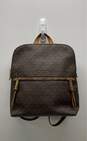 Michael Kors Monogrammed Backpack Brown image number 1