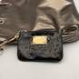 Michael Kors Womens Gold Leather Double Handle Tote Bag Purse With Wallet image number 3